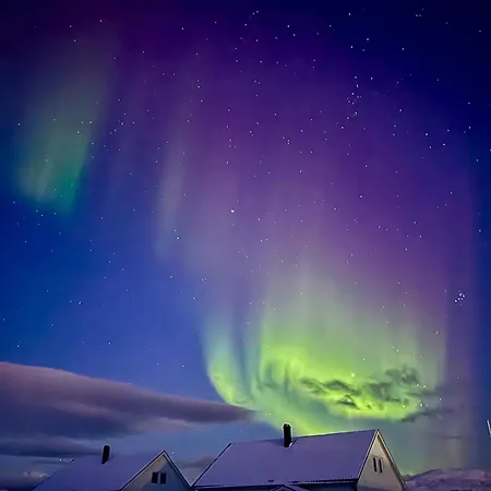 فيلة Arctic Fjord House - Fjord View, Sauna, Hot Tub