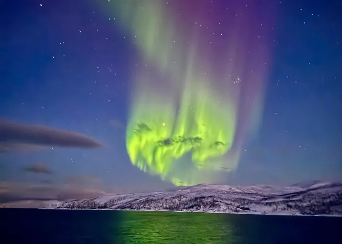 Vila Arctic Fjord House - Fjord View, Sauna, Hot Tub *